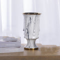 Electroplating Decoration Ceramic Electroplating Vase Ceramic Flower Pot Art Face Vase