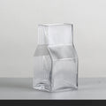 Ornaments Porch Flower Arrangement Transparent Glass Vase Dried Flower Vase Decoration