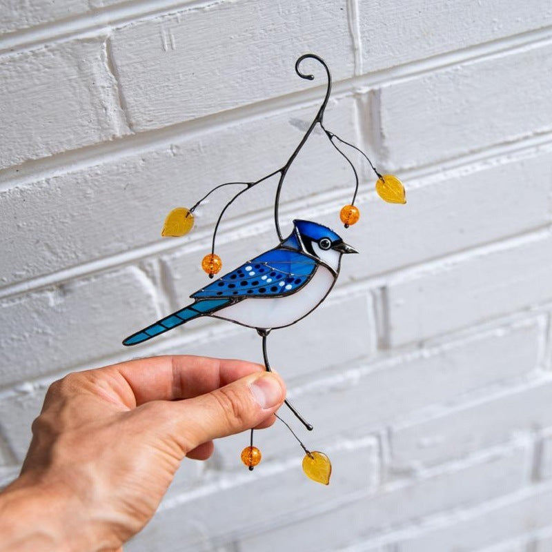 Home Decoration Accessories Metal Bird Wall Decor Indoor Wall Art Sculpture