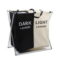 2 Compartments Laundry Rack