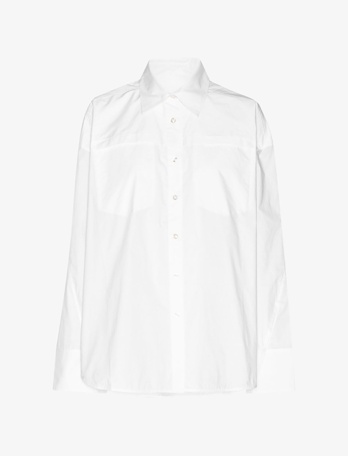 REMAIN Poplin Oversized Shirt in Bright White
