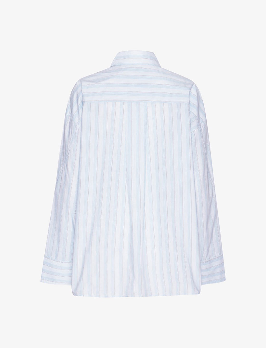 REMAIN Poplin Oversized Shirt in Grapemist Comb