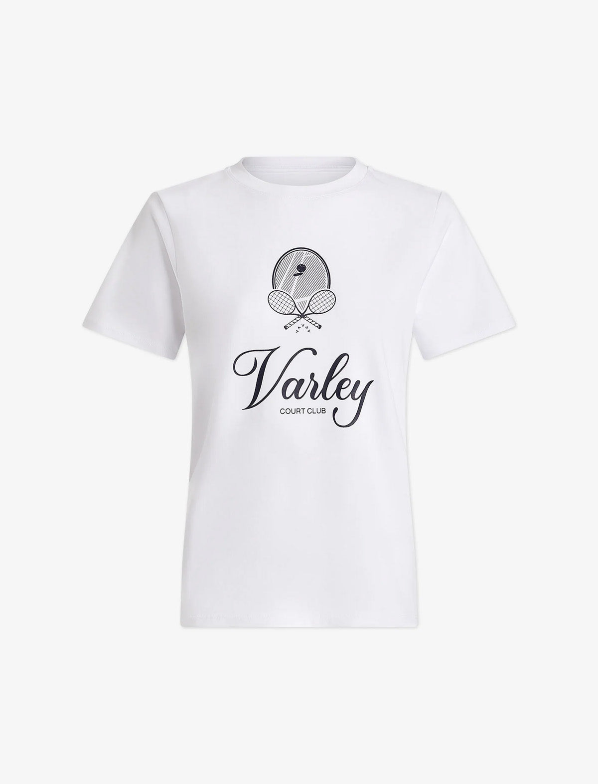 VARLEY Coventry Branded Tee In White