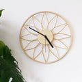 Japanese Style Wall Clock Solid Wood Clock Clock Living Room