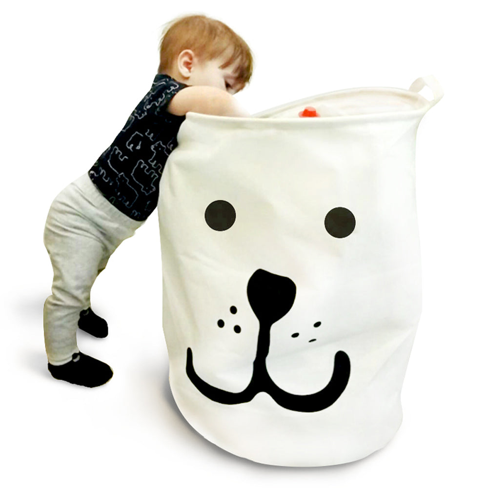 Smiley Laundry Basket