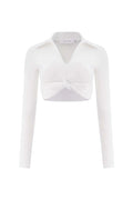 BEAUFILLE Coma Blouse in White