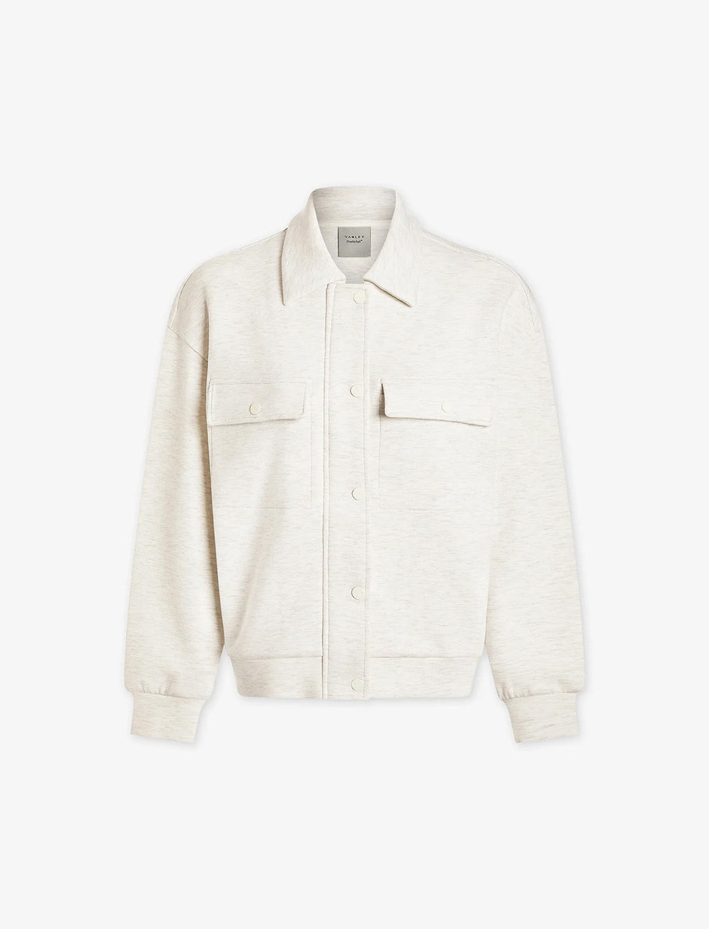 VARLEY Elizabeth Jacket in Ivory Marl