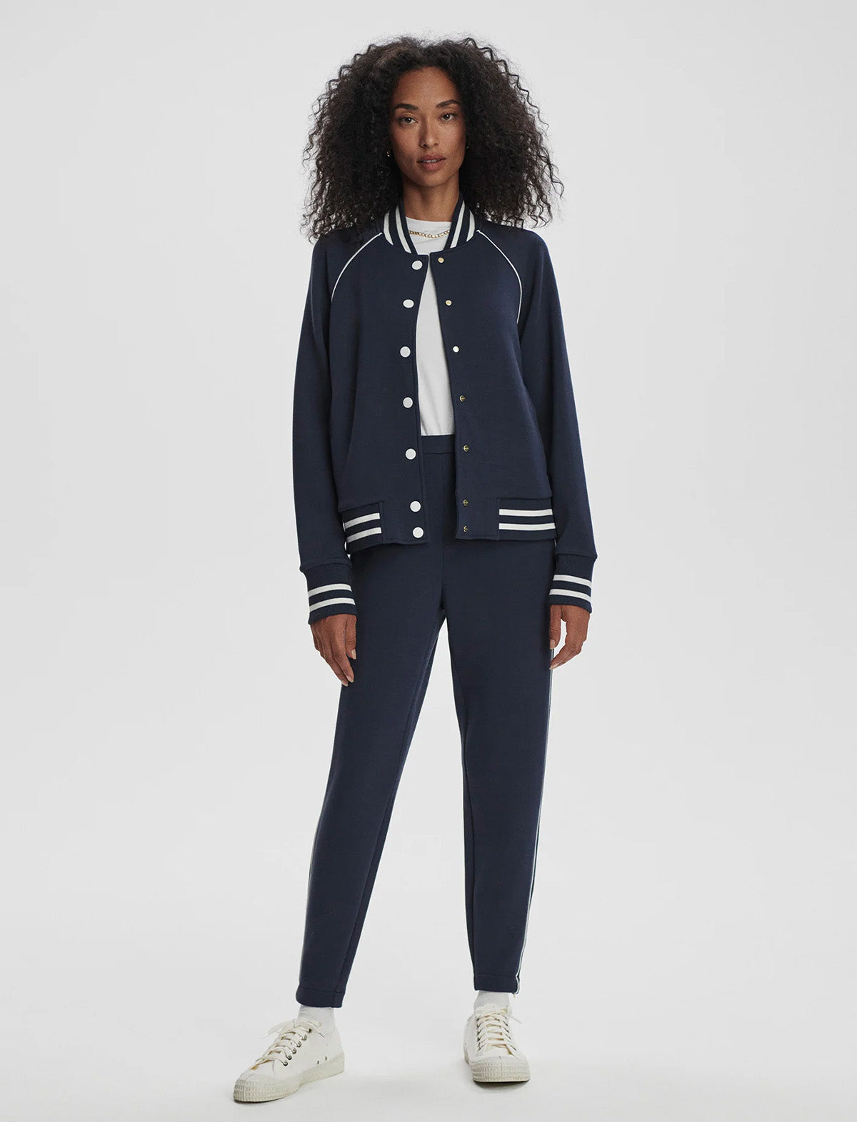 VARLEY Jepson Club Jacket in Navy