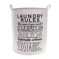 Laundry Rules Laundry Basket