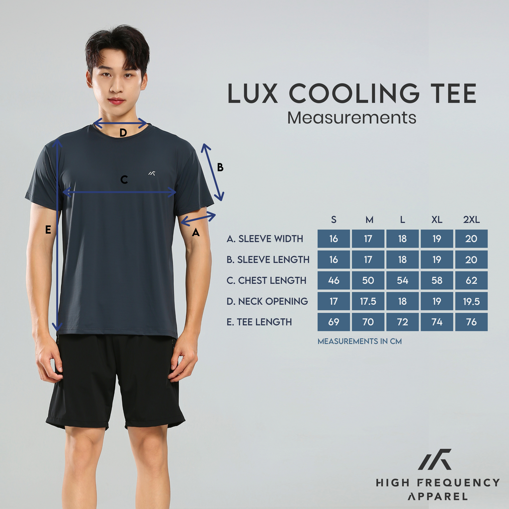 Lux Cooling Dri-Fit Crew Neck Short Sleeve T-Shirt