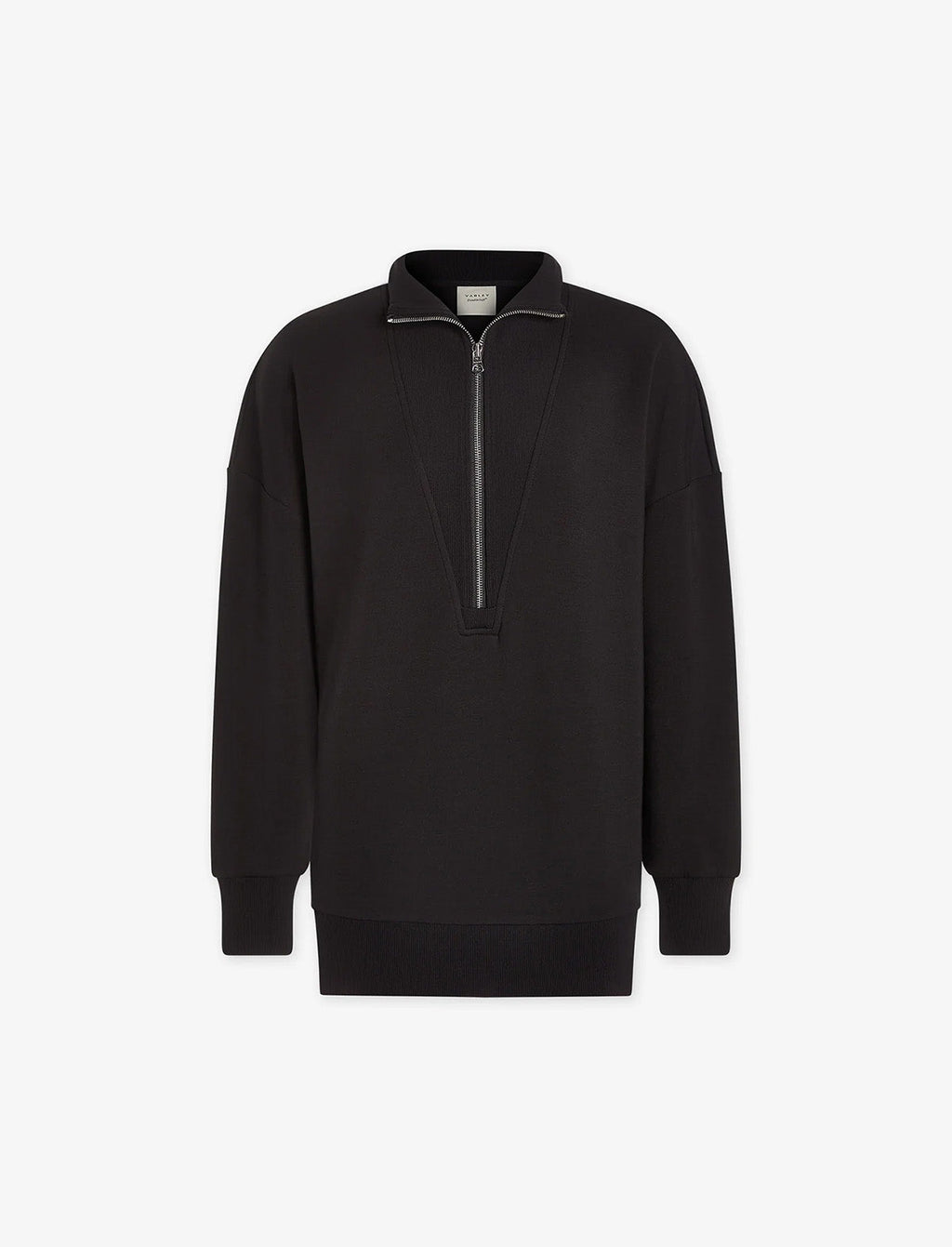 VARLEY Masie Longline Sweat in Black