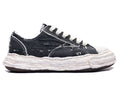 Maison Mihara Yasuhiro "PETERSON23" OG Sole Ripped Overdye Canvas in Black