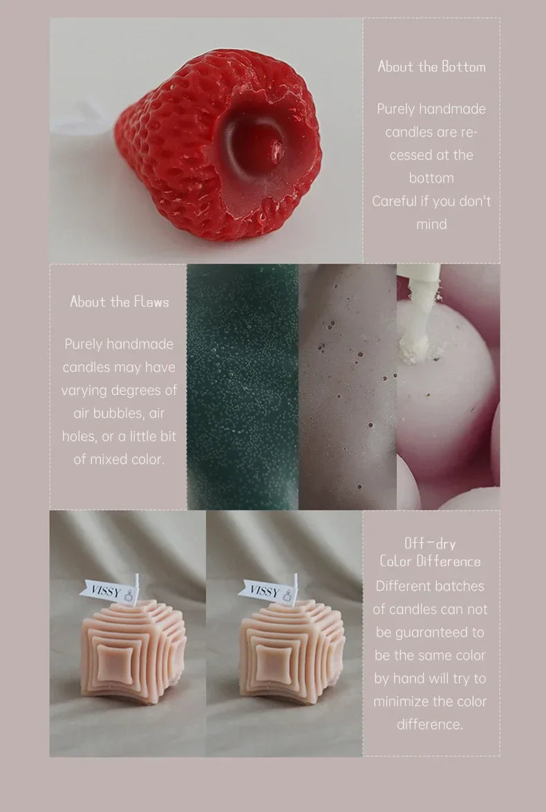 3pcs Scented Aromatic Candles Fragrance Souvenir Gift For Home Decor Christmas Halloween Spiral Tapered Wax Candle Wedding Party
