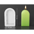 Creative Arch Door Silicone Candle Mold DIY Rainbow Bridge Plaster Epoxy Resin Candles Making Supplies Home Decor Art Craft New