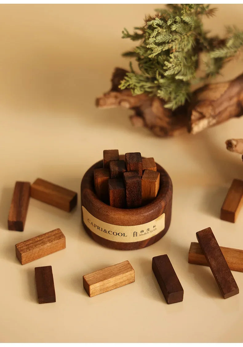 Aroma Diffuser Stick Home Fragrance Reed Diffusers Essential Oil Rose Sea Sandal Aromatic Diffuser Creative Wooden Aromatherapy