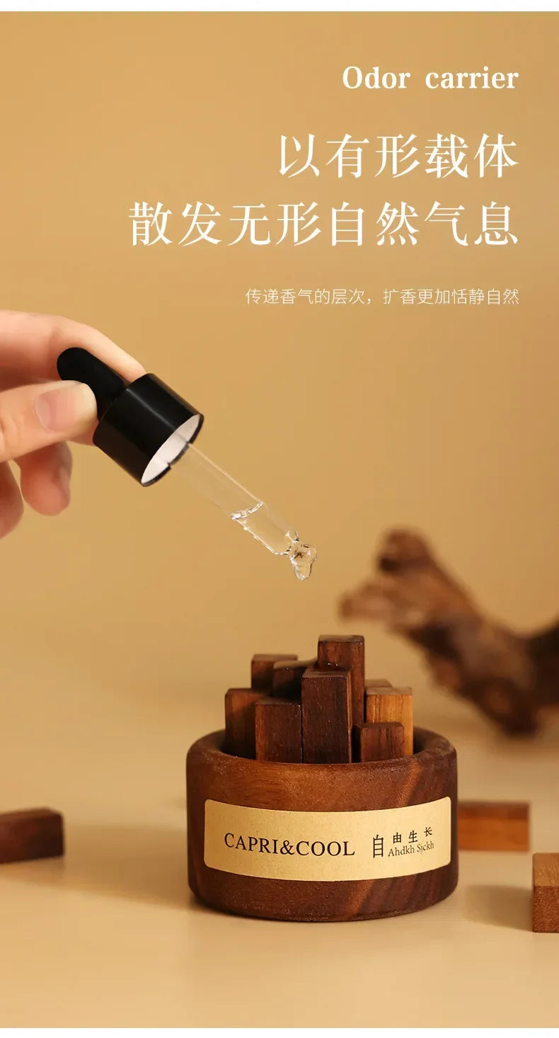 Aroma Diffuser Stick Home Fragrance Reed Diffusers Essential Oil Rose Sea Sandal Aromatic Diffuser Creative Wooden Aromatherapy