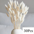 Fluffy Pampas Grass Decoration Boho Wedding Floral Arrangement Natural Phragmites Dried Flowers Bouquet Home Coffee Table Decor