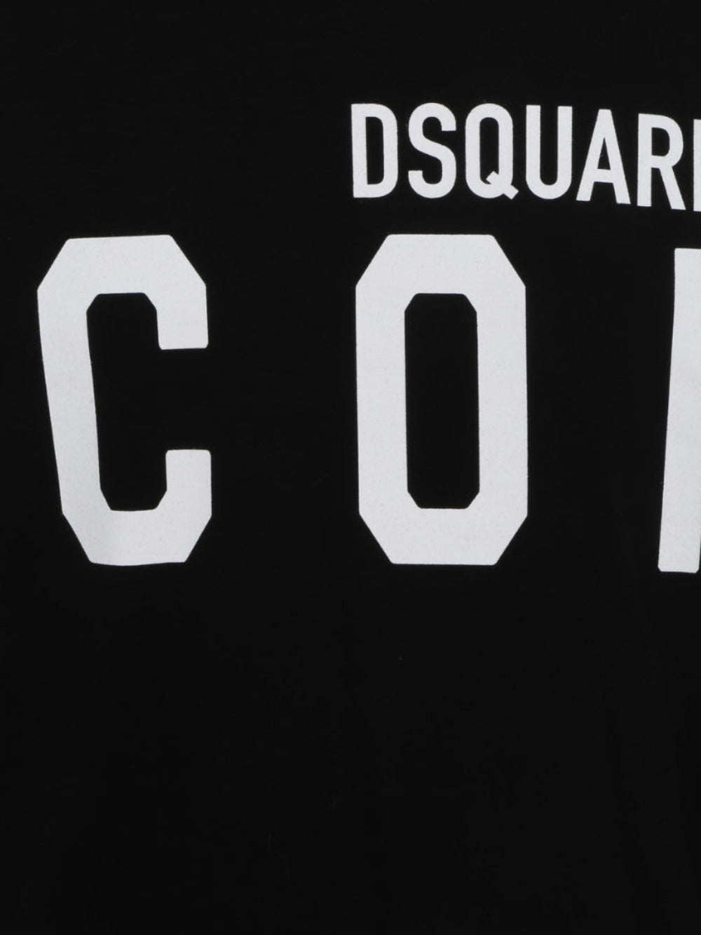 Dsquared2 Icon Print Logo Black T-Shirt