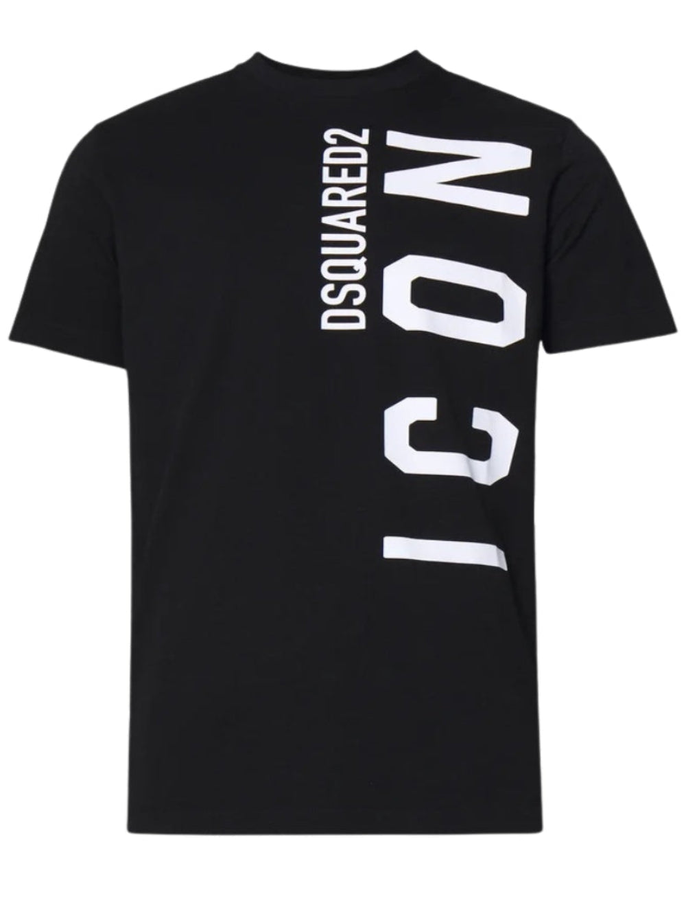 Dsquared2 Vertical Logo Black T-Shirt