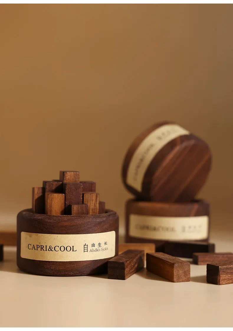 Aroma Diffuser Stick Home Fragrance Reed Diffusers Essential Oil Rose Sea Sandal Aromatic Diffuser Creative Wooden Aromatherapy
