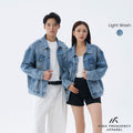 Unisex Oversized Denim Jacket – Timeless Relaxed Fit