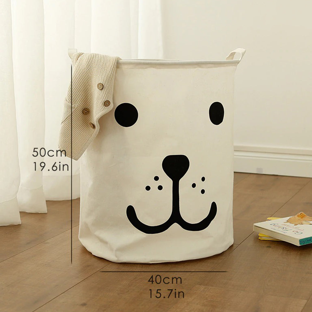 Smiley Laundry Basket