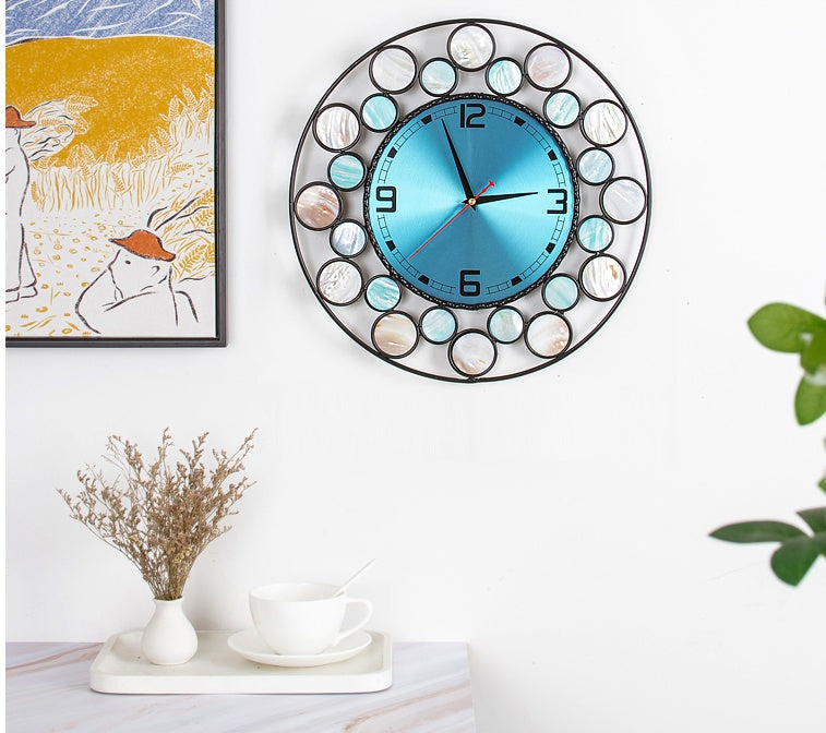 Real Shell Nordic Modern Minimalist Clock Wall Clock Clock