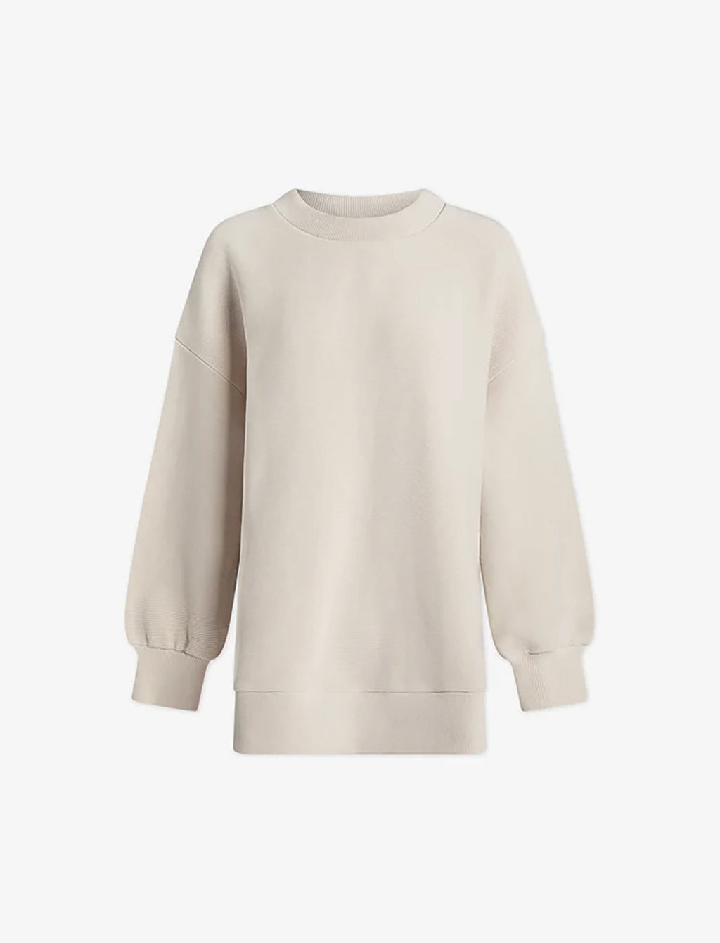 VARLEY Mae Boyfriend Sweat in Moonbeam