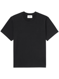 Ami Paris 'Ami De Coeur' Logo-Embossed T-Shirt in Black